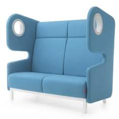Lounge Sitzmöbel blau Sessel Lounge akustik Büro Loungemöbel SmartPhone Box silent 2PAC