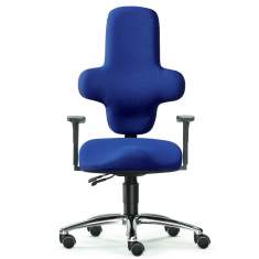 Ergonomische Bürostühle blau Bürodrehstuhl Sitwell Steifensand Air