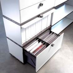 Büromöbel Schränke modular Büroschrank Schubladen Novex, MECONO Modul