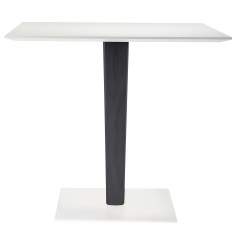 Konferenztische Holz schwarz Cafeteria Tische, Brunner, due Tisch
rechteckige Tischplatte