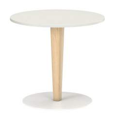 Konferenztische Holz weiss Cafeteria Tische, Brunner, due Tisch
runde Tischplatte