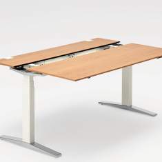 Schreibtisch höhenverstellbar Büromöbel Schreibtische ergonomisch, König + Neurath, TABLE.T