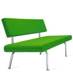 Sitzbank grün Bank Lounge Modulare Sitzelemente Traversenbänke, Skandiform, Noon