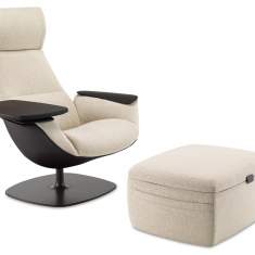 Clubsessel weiss Loungesessel Sessel Lounge Loungemöbel Coalesse Massaud
