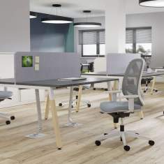 Bürostuhl grau Bürostühle Netzgewebe Drehstuhl Büro Sohos by Nowy Styl Eggy