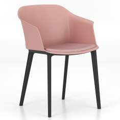 Besucherstuhl rosa Besucherstühle Kunststoff Sohos by Nowy Styl Inta