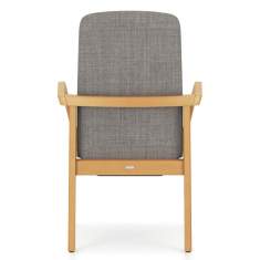 Besucherstuhl Holz Besucherstühle Sessel grau Lounge Stuhl Kusch+Co 2960 Embia