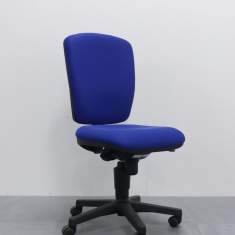 Bürostuhl blau Bürodrehstuhl, BWW 6045
