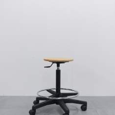 Ergonomischer Schreibtischhocker Holz Hocker ergonomisch, BWW, 7400V70