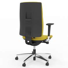 Bürostuhl gelb Bürodrehstuhl Polster Bürostühle viasit, linea