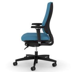 viasit Bürostuhl ergonomischer Bürodrehstuhl exklusiv Bürostühle blau viasit, drumback NPR