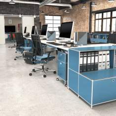 Modulare Büromöbelsysteme Schrank modular Büro System4 Stauraum