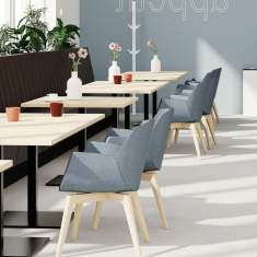 Loungesessel dunkel Sessel Lounge Holz Rosconi Objektmöbel - lounge 630