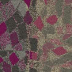 Textiler Bodenbelag Teppichfliesen Interface Stone Course Pink
