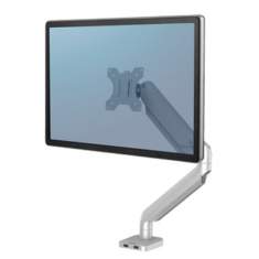 Monitorhalter Tischhalterungen Monitorhalterungen Fellowes Platinum Series Einzel Monitorarm - silber