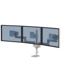 Monitorhalter Tischhalterungen silber Monitorhalterungen Fellowes Tallo Modular™ Dreifach Monitorarm 3FFS