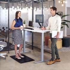 Höhenverstellbarer Schreibtisch Bürotisch Fellowes Cambio™ Höhenverstellbarer Tisch - nur Gestell