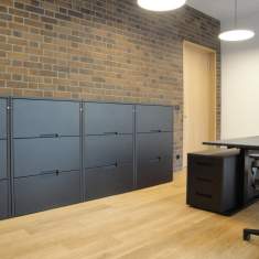 Büromöbel Schränke modular Büroschrank Schubladen,, Identi, axon Modulsystem