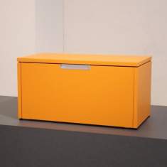 Modulare Büromöbelsysteme Büromöbel Schränke modular Büroschrank orange Identi, axon Modulsystem