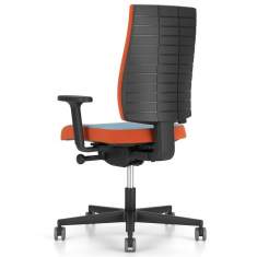 Bürostuhl schwarz orange Drehstuhl Büro Drehstühle Bürostüle mit Armlehnen SITAG X-Line