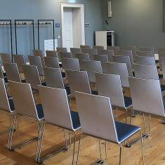 Besucherstuhl Kufenstuhl Konferenzstühle Cafeteria Stühle, rosconi, Objektmöbel - Kufenstuhl „Eless“