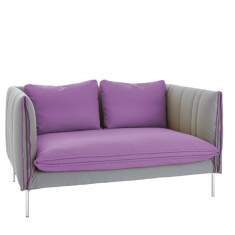 Loungesofa grau violett Büro Sofa Design Loungemöbel  SMV Sitz- & Objektmöbel, FourtyTwo