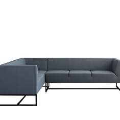 Loungesofa grau Sofa Lounge Loungemöbel Design, SMV Sitz- & Objektmöbel, PARALLELS