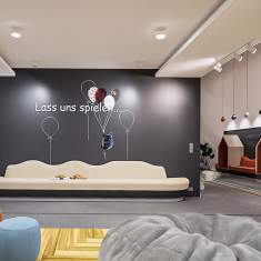 Sofa Lounge Modulare Sofas beige SMV Sitz- & Objektmöbel Kahuna