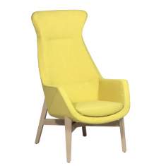 Lounge Sessel Büro Loungemöbel gelb Clubsessel SMV Sitz- & Objektmöbel, Kinzika L