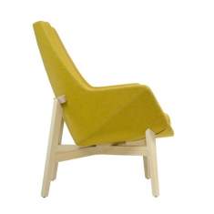 Lounge Sessel gelb Bürosessel, SMV Sitz- & Objektmöbel, Kinzika M