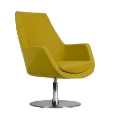 Lounge Sessel gelb Bürosessel Clubsessel SMV Sitz- & Objektmöbel, Kinzika M