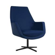 Lounge Sessel blau Bürosessel Clubsessel SMV Sitz- & Objektmöbel, Kinzika M