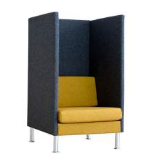 Loungesessel mit Trennwand Sessel Lounge SMV Sitz- & Objektmöbel, MANHATTAN HighBack