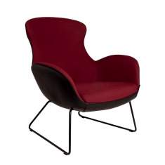 Lounge Sessel rot Lounge Sitzmöbel SMV Snare