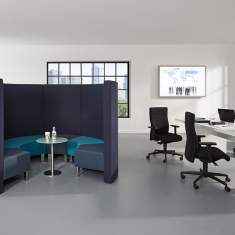 Modulare Sitzelemente Lounge Sitzmöbel, SMV Sitz- & Objektmöbel, WAVE