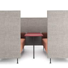 Softseating Lounge Sofa Arbeitsplatz Kusch+Co Creva American Diner