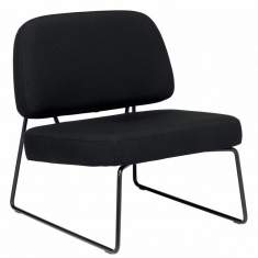 Loungesessel schwarz Sessel Lounge MARTINSTOLL, polar