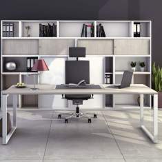 Büroeinrichtung Büro Schrank Raumteiler Holz, Rolladen, Büroschrank, CEKA, CombiNeo Modularsystem