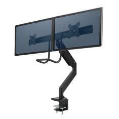 Monitorhalter Tischhalterungen Monitorhalterungen Fellowes Eppa Series  Crossbar Monitorarm - schwarz
