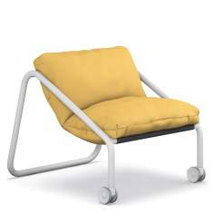 Sessel gelb Lounge Sedus se:lab sofa
fahrbar