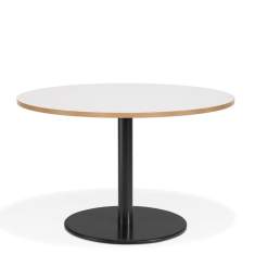 klassischer Säulentisch rund Bistrotisch Kusch+Co 
runde Tischplatte