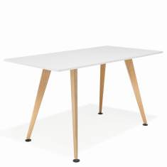 Stehtisch weiss Stehtische Holz Konferenztisch Kusch+Co Comta Hochtisch
rechteckige Tischplatte