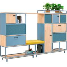 Raumteiler Together Nordic Sideboard Regal Büro Locker Regalsystem CEKA Ways