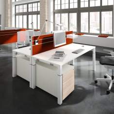 Tisch Trennwände Büro Trennwand Schreibtisch, Palmberg, Akustik Wand TERIO PLUS