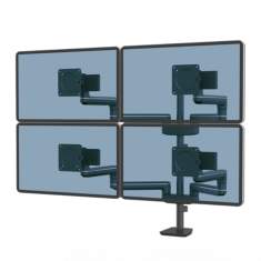 Monitorhalter Tischhalterungen schwarz Monitorhalterungen Fellowes Tallo Modular™ Monitorarm 4FFS - Schwarz