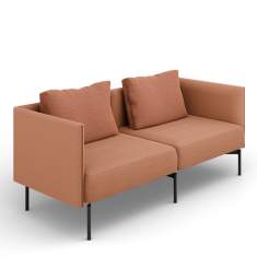 Loungesofa orange Sofa Lounge Brunner oval