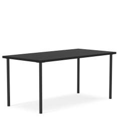 Couchtisch rechteckig Couchtische schwarz Beistelltische Kinnarps Hebe
rechteckige Tischplatte