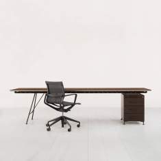 Design Konferenztisch leicht dünne Platte Atelier Alinea, Unistandardtisch