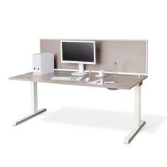 Tischtrennwand Schreibtisch Trennwände Mauser Büro- und Objektmöbel conexius.w Aufsatzblende
