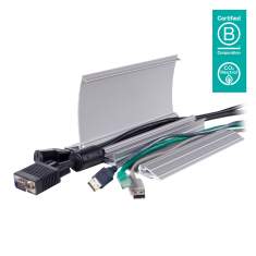 Kabelbinder, Cable Manager, Kabelhalter, Kabelclips Dataflex Addit aufklappbarer Kabelschutz - gerade 422